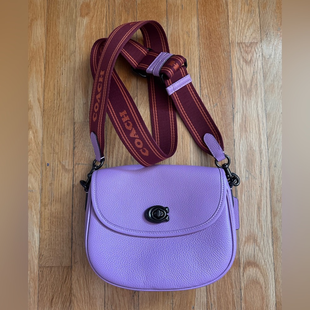 Coach Willow Saddle Bag with Interchangeable Straps
